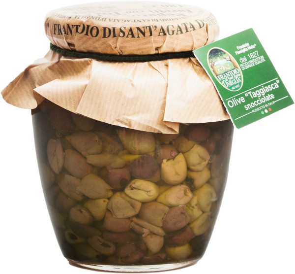 Taggiasca-Oliven ohne Stein