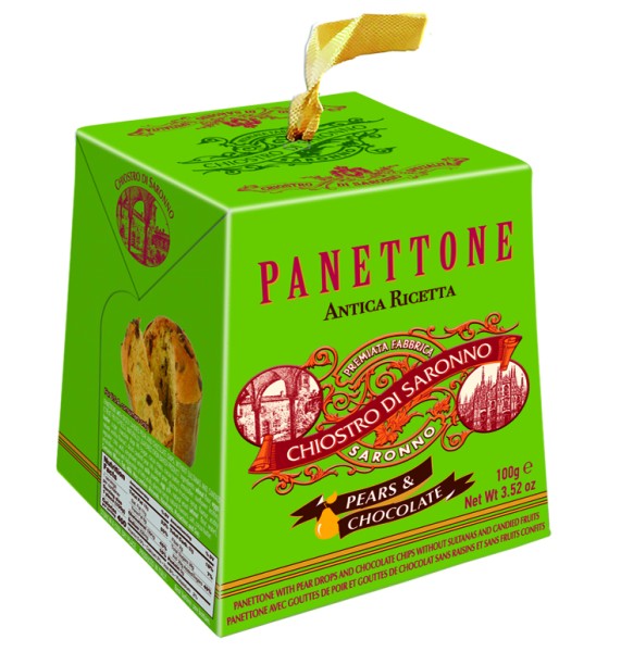 Mini PanettonePere e cioccolato Astucci 100g