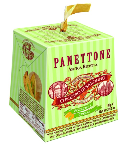Mini Panettone pistacchio Astucci 100g